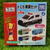 tomica tomy 多美 標識 食玩 拖吊車 油罐車 貨車 警察車 企鵝車 貨車 消防車 CX-5