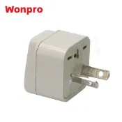 [盒損特賣]Wonpro 區域型-旅行轉接頭-1入裝(WA-17)
