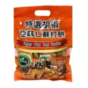 (超取限9/宅配限18)天然屋 特選胡椒亞麻仁蘇打餅(288g/包)[大買家]