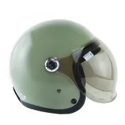 華泰 安全帽 K-805 P5 復古帽 泡泡鏡 草綠 騎士帽 全拆洗 半罩《淘帽屋》