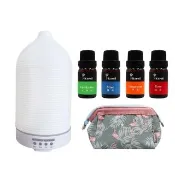 【Karoli 卡蘿萊】出蛹蝶舞幻彩香氛水氧機N8(加濕器/淨化空氣/居家淨化香氛/自我防護)