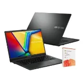 【ASUS 華碩】微軟M365組★14吋四核心8G輕薄筆電(Vivobook Go14 E1404TA/N150/8G/128G UFS/W11)