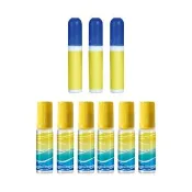 【百靈油】配件組-滾珠空瓶*6+吸入器*3(精油玻璃滾珠瓶)