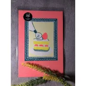(現貨)日本製 古川紙工xRetro Printing JAM第二次聯名復古明信片系列_草莓蛋糕_復古_禮物_日本直送