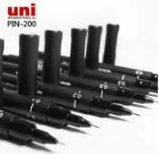 聯盟文具 三菱 uni 耐水性代針筆 pin 05-200 (0.5mm)【APP滿額下單10%點數(單一帳號最高1000點)】9/30止