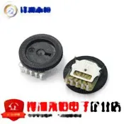 單聯 雙聯齒輪撥盤電位器 音量開關 B102/103/203/503 1K/10K/50K 194-03884