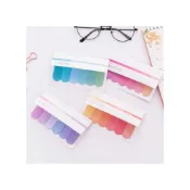 (店+)【紅色神奇星球】漸層 漸變 便利貼 N次貼 記事貼 辦公小物 便利貼 便簽 便條紙 備忘錄 頁碼貼 記號貼 書籤 辦(漸變)