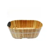 (店+)泡澡木桶老人坐浴洗澡實木浴桶木質浴缸大人兒童沐浴成人家用木盆 浴盆 浴缸 澡桶 實木浴缸 泡澡桶 木桶 洗澡桶 浴桶