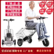 宅家折疊電動車自行車超輕便攜小型老年人雙人殘疾人三輪代步車鋰電/宅家生活舘/