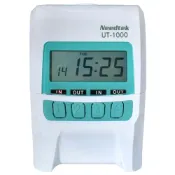 (店+)【NEEDTEK 優利達】官方直營 UT-1000 四欄位點矩陣微電腦打卡鐘(蘋果綠/單機)