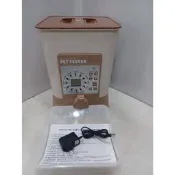 阿曼特armonto 犬貓用全自動餵食器TM-45  金屬寵物餵食器
