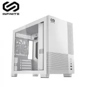 Mavoly 松聖 INFINITE MEMPHIS-S 曼菲斯 白色 小機殼 電腦機殼 雙側板機殼 M-ATX