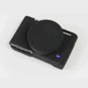 美力達旗艦店 適用索尼DSC-RX100M7保護套Sony黑卡4 rx100m3相機包防塵硅膠外殼 d7251