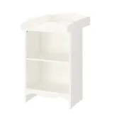 【IKEA 宜家家居】SMÅGÖRA 嬰兒尿布更換桌/書櫃，白色