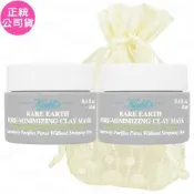 Kiehl s 契爾氏 亞馬遜白泥淨緻毛孔面膜 豪華試用品(14ml)*2旅行袋組(公司貨)