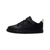 (店+)【Jordan】IQ6046-006 JordanCOURT CONNECT 柔軟耐用 低幫 兒童板鞋 黑色 中小童