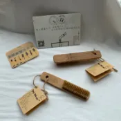 QC館-台灣製【天然萬用水果刷】Fruit Brush