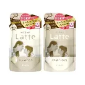 【Kracie 葵緹亞】ma&me Latte親子修護洗髮/潤髮乳補充包(360mL)