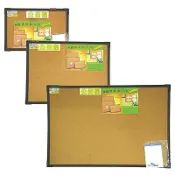 【文具通】SUCCESS 成功 Kadon 高等 015208 雙面軟木板/佈告欄 中 45x60cm H3010006