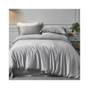 (店+)素面60支100%天絲™TENCEL™奧地利5尺雙人床包+8x7尺特大被套四件組(多款任選)台灣製