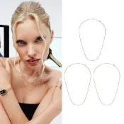 【Daniel Wellington】DW Elan Box Chain 疊戴系列簡約盒子項鍊(三色任選)