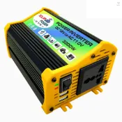 Toyutw)峰值功率 3000W 修改正弦波逆變器高頻電源逆變器 DC 12V 到 AC 110V 轉換器汽車電源充電