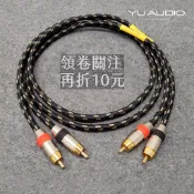 【台灣現貨 平價好聲】無氧銅 2RCA訊號線AV RCA訊號線 音源線 (1對2條) 電視 音響 連接線 雙蓮花頭