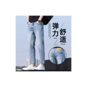 (店+)牛仔褲刷破九分褲小腳褲抗皺工作褲工裝褲低腰寬鬆直筒褲天絲涼感褲休閒褲闊腿褲哈倫褲水洗寬褲耐磨輕薄透氣登山褲男長褲彎刀褲 籃球褲西裝褲壓力褲運動長褲運動褲