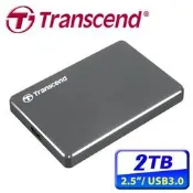 北車 創見 StoreJet 25C3 2TB 2T USB3.0 2.5吋 鋁合金 USB 3.0 輕薄 行動 硬碟