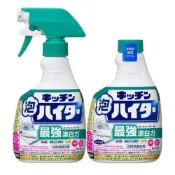 (店+)【Airkaol 日本淺野】日本 KAO 花王 廚房泡沫除菌漂白清潔劑400ml／補充瓶 去垢 漂白 除菌 藏元日貨