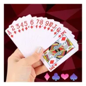 (店+)【wepay】撲克牌【紅/藍】 紙牌 紙撲克牌 遊戲卡牌 魔術 桌遊 聚會 大老二 德州撲克 撿紅點 博弈 遊戲卡牌