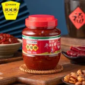 鵑城牌紅油郫縣豆瓣500g 四川豆瓣醬炒菜用辣椒醬川菜調料調味品
