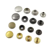 (店+)【糊塗鞋匠】 優質鞋材 N36 金屬牛仔扣 1組 牛仔釦 工字扣 工字釦