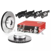 『BrakeX』Brembo BMW 5系列 E34 E39 E60 F07 F10 F90 G30 來令片 剎車盤