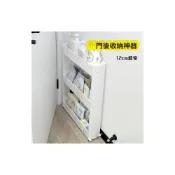 (店+)含發票 免運 夾縫架/收納架/置物架/儲物架/ 新款三層4層縫隙廚房浴室DIY整理架家居置物架帶滑輪可移動置物架