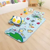 【Costco好市多】MIT卡通兒童睡墊枕被組 超人力霸王 英雄樂園 藍 MIT Sleeping Pad Set For Kids Ultraman Blue