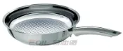 【易油網】【缺貨】Fissler Steelux Premium 不鏽鋼頂級酥脆鍋 不沾28cm 12140028100