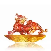 【琉璃工房】福祿富貴聚八方 入厝禮開業收藏退休玄關擺件等 (琉璃/禮物/水晶/藝術品/禮贈/企業)