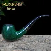 【可開統編】木香進口石楠木煙鬥男士手工蘋果彎鬥實木傳統老式過濾專用具配件
