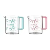 (店+)【UNOPAN 屋諾】料理塑膠杯 500ml/量杯 UN31005 UN31006(耐高溫 刻度杯 測量杯 熱量杯塑膠杯 三能) 量杯 液體測量 廚房用品 烹調 料理 烘焙用具 烘焙好物市集 蛋糕 西點 甜點 小點心 餅乾 烘焙 麵包