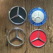 BENZ 賓士 碳纖紋 方向盤標 車貼 方向盤 氣囊標 車標 w124 AMG W211 W212 w220 W203