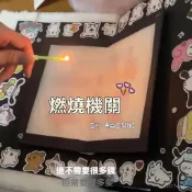 🔥臺灣出貨24H🔥燃燒機關小衆立體賀卡生日快樂禮物紀念日手工折紙創意立體書機關hhfoofhhf