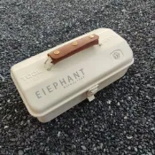 ✨可開發票#免運#挪威象Elephant戶外露營金屬工具箱車載收納箱整理箱開口箱儲物箱#臺灣出貨