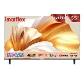 【IMARFLEX 伊瑪】55吋 QLED量子點智慧連網液晶顯示器 4K VIDAA TV(55UV100)
