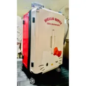 (全新) (限量) 24吋🌈【HELLO KITTY 】 50週年 電力媚眼 行李箱 胖胖箱 (24吋硬殼)