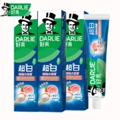 牙膏 美白牙膏 好來原黑人牙膏40g/190g小蘇打蜜桃味清新口氣小支便攜旅行裝