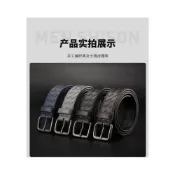 (店+)BV皮帶手工男士編織腰帶牛皮針釦休閒百搭牛仔褲商務新款