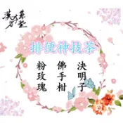 [漢方本草堂]神技茶 網紅 頻道推薦決明子丶佛手柑、粉玫瑰77老大