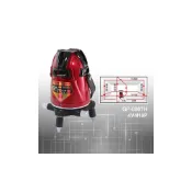 (店+)GP-8917H 4V4H 8線紅光 雷射儀 水平儀 台灣GPI-上煇 電子自動整平高亮度 保固半年