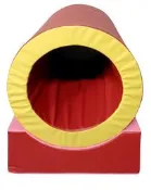 【諸羅童樂園】圓柱滾筒軟墊/幼教/運動組合/泡棉-感覺統合.玩具.運動.體能-幼兒園.幼稚園.大型玩具.幼兒體能.積木.